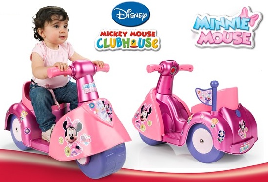 bewaker Hopelijk protest Feber Accuvoertuig Scooty Minnie Mouse - Buitenspeelgoed Winkel