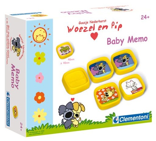 attent wapenkamer pop Woezel en Pip Baby Memo - Buitenspeelgoed Winkel